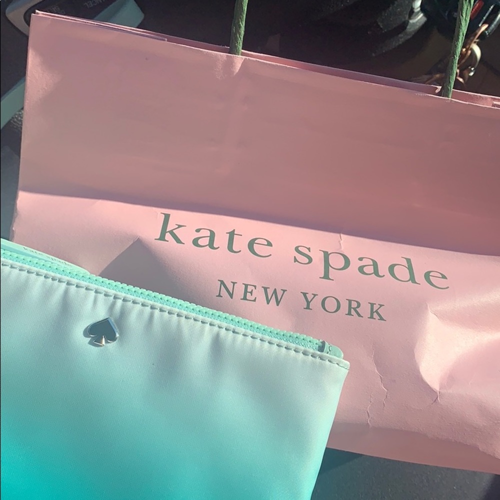 Kate Spade Double Zip Clutch